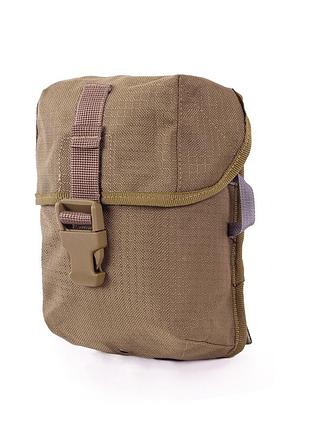 Тактична сумка навісна tactical extreme 7,5х14,5х18 см coyote