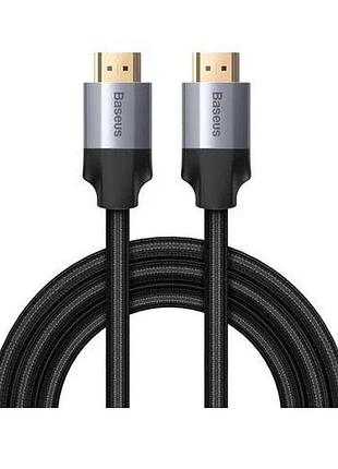 Кабель baseus enjoyment hdmi-hdmi caksx-c0g 2м 4k чорний