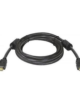 Кабель hdmi m-m defender hdmi-10pro 202589 3м v1.4 с ферритами черный