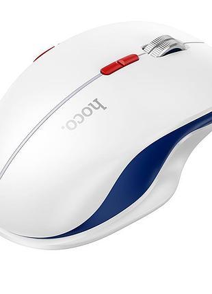 Миша hoco dixon gm40 white бездротова bluetooth 2.4g rgb 400 маг (17518)