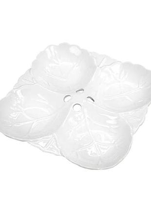 Минажница 12" (30.5 см) фарфоровая stenson mc4871-12