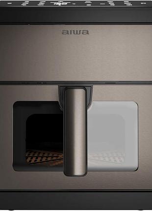 Мультипіч електрична aiwa kumadai afr-8000 з чашею 8 л, 1800 вт, 12 програм, сенсорна панель, коричнева