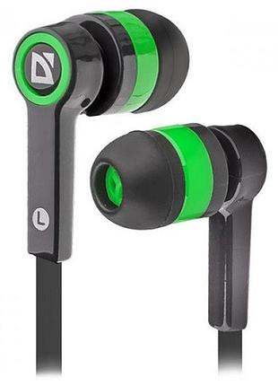 Гарнитура для смартфонов defender pulse 420 проводная 1.2м 63422 green