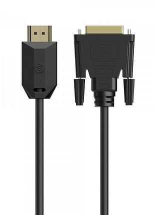 Кабель dvi-d 24m - 24m hp dhc-hd05-03m 3м 4k 60hz