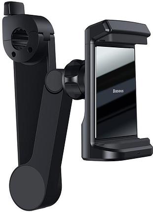 Тримач baseus wxhz-01 energy storage backseat holder wireless charger 15w/360°black