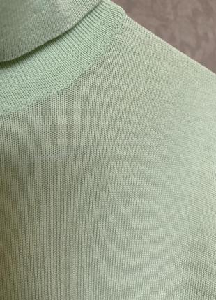 Шерстяной свитер водолазка гольф castle, 100% шерсть. размер l-xl. ирландия.5 фото