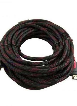 Кабель подовжувач посилений в обмотці 30м hdmi to hdmi 1080p