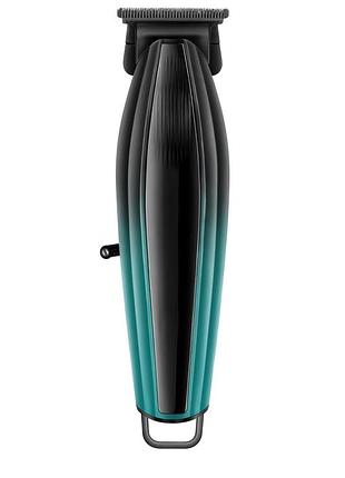 Тример vgr v-974 green професійний з led дисплеєм 8000 rpm для стрижки та окантовки