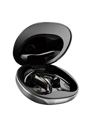 Навушники бездротові відкриті xtrike me ws-016 ows black bluetooth 5.4 з мікрофоном (26787)