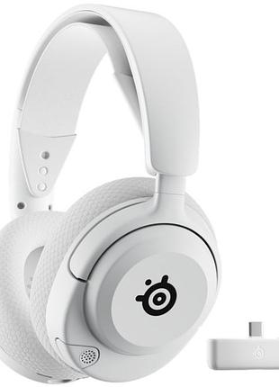 Гарнитура игровая steelseries arctis nova 5x bluetooth 5.3 white (61677)
