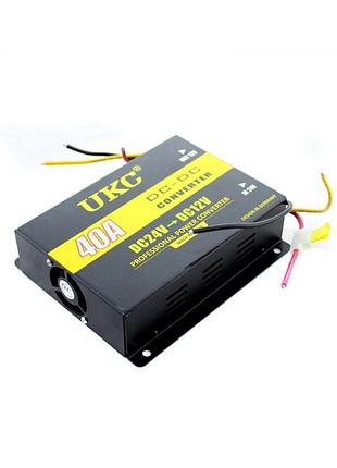 Перетворювач авто інвертор dc / dc 24v-12v 40a ddc-40a