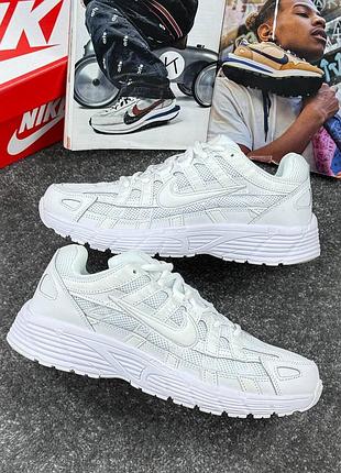 Р.36-44 кроссовки nike p-6000 white 0821
