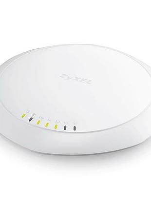 Точка доступа zyxel nwa1123ac pro ac1750 2xge nebulaflex poe 2.4/5ггц only инжектор в комплекте