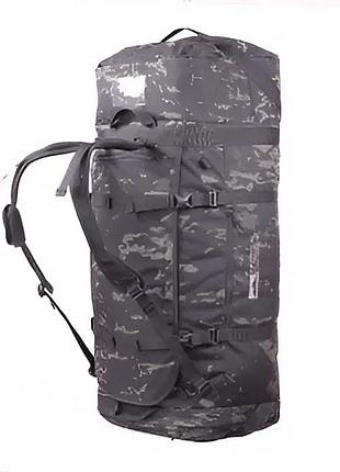 Сумка баул-рюкзак travel extreme narvi 105 multicam black (tc03056)