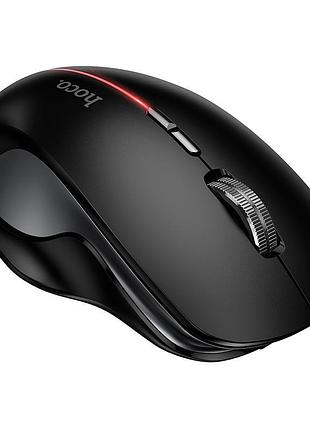 Миша hoco dixon gm40 black бездротова bluetooth 2.4g rgb 400 маг (17518)