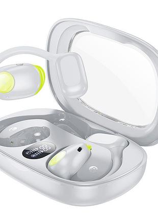 Навушники hoco ea1 spectrum tws bluetooth 5.3 з кейсом та led-індикатором заряду сірі