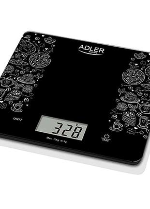 Ваги кухонні adler ad 3171 black до 10kg