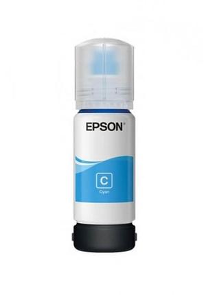 Чернила для струйного принтера epson 112 ecotank pigment cyan ink c13t06c24a 70мл