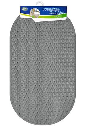 Килимок для ванної кімнати протиковзкий stenson ww00586 "rhombus" 36х68см