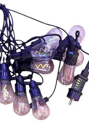 Гірлянда світлодіодна зовнішня "лампочки спіраль" 5м 10led stenson r95899