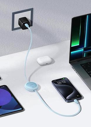 Кабель синхронизации baseus free2pull mini charging cable 60в (p10364500311-01) 5