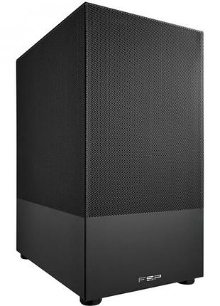 Корпус fsp s110-b mini tower matx без блока живлення з вентилятором 120 мм 1×usb 3.0 та 2×usb 2.0 чорний