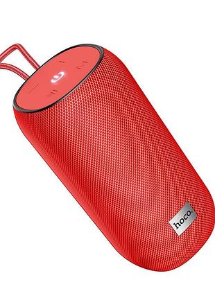 Колонка bluetooth hoco sonar sports bt speaker hc10 ipx5 |bt5.0, tws, aux, fm, tf, usb, 3hours, 5w| red