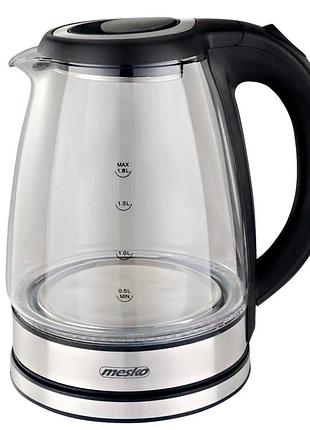 Чайник электрический mesko ms 1307 1.8 л 1500 вт.
