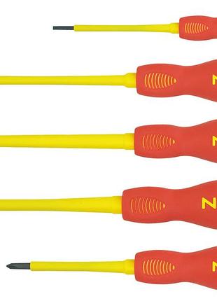 Набор диэлектрических отверток neo tools 04-220 1000в s2/slotted/phillips 1000в