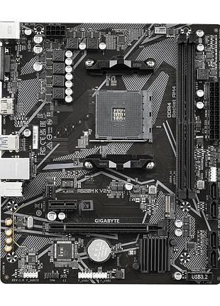Материнская плата gigabyte a520m k v2 | am4 | a520 | microatx | 2 слота ddr4 | поддержка ryzen 3000–5000