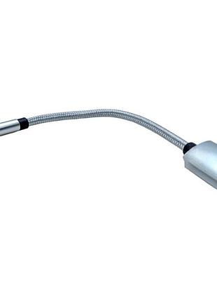 Адаптер-переходник otg usb3.2 usb af/type-c серебристый (b00726)