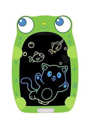 Планшет детский цветной lcd для рисования 8852 8.5" frog