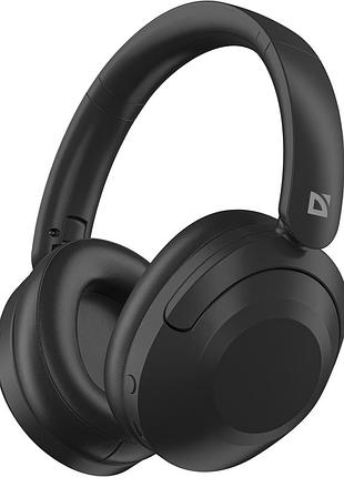 Беспроводные наушники defender freemotion b490 black bluetooth 3.5 мм usb type-c накладные с микрофоном (63490)