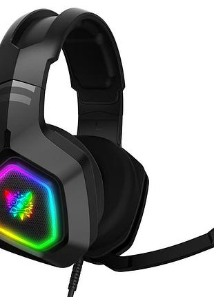 Наушники игровые onikuma gaming k10 led черные