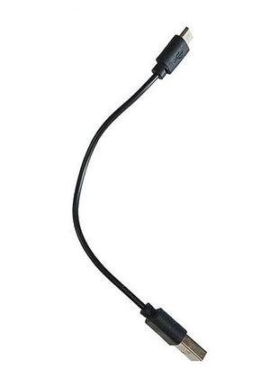 Кабель value s0727 для power bank usb2.0 am-micro usb bm 2.4а 20см черный