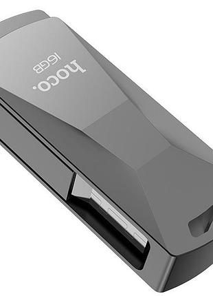 Флешка hoco usb ud5 16gb, черная