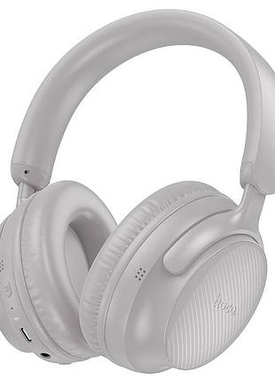 Навушники hoco w53 tone over-ear bluetooth 5.4 з мікрофоном grey