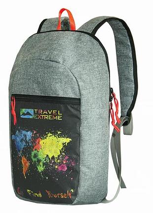Рюкзак на блискавці travel extreme go 10l мапа