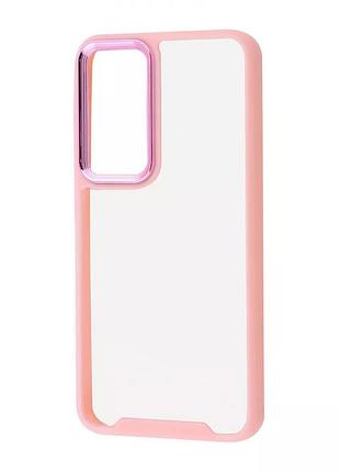 Чехол just case wave для samsung galaxy a35, розовый песок