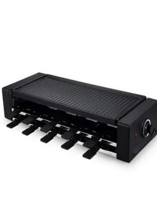 Гриль-раклетниця silver crest pd8919 1500вт чорний
