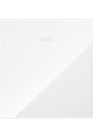 Весы напольные hoco hi20 электронные, led-дисплей, белые