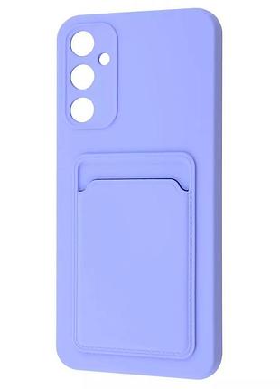 Чохол wave colorful pocket для samsung galaxy a05s, світло-фіолетовий