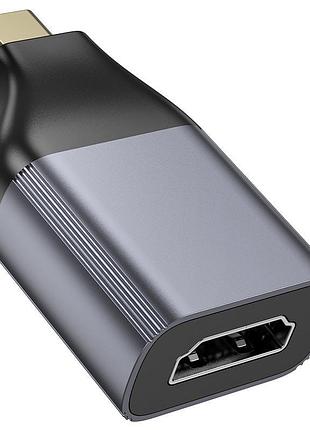 Адаптер hoco ua33 | usb-c → hdmi | 4k@60hz | для ноутбуков, планшетов и смартфонов