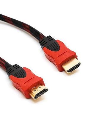 Кабель value s0737 hdmi m - m 5м v1.4 до 4k 30hz нейлонове обплетення