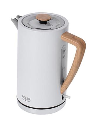 Чайник электрический adler ad 1347 1.7l white