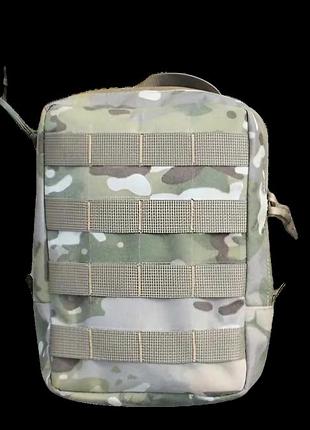 Тактична сумка навісна з системою молі tactical extreme "molle" 6л multicam