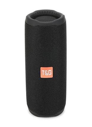 Портативная bluetooth колонка tg365 1200 mah с ремешком black