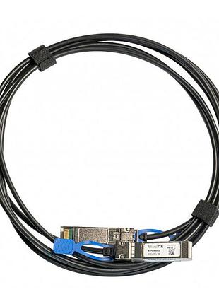 Кабель sfp+ direct attach mikrotik xs+da0003, 3м, пасивний, 10gbps