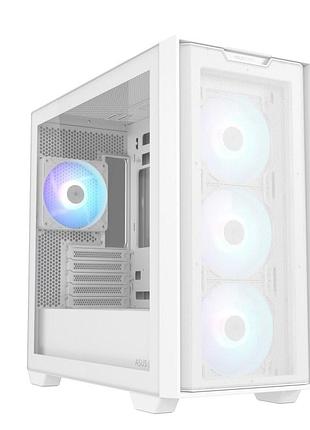 Корпус для пк asus a21 plus argb mini-tower microatx/mini-itx без блока живлення білий (90dc00h3-b19010)