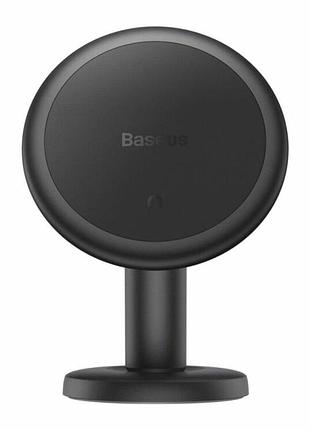 Автотримач для телефону baseus c01 magnetic (stick-on version) black succ000001